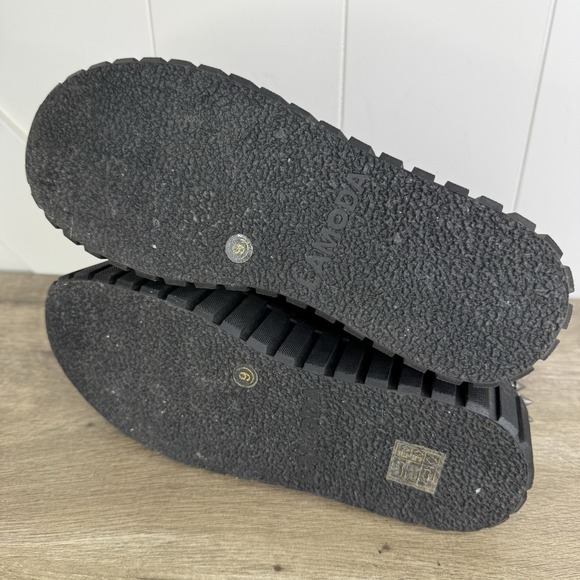 La Moda Dolls Kill Cross your Heart Chunky Creeper Ankle Boots Platform Size 9 - Picture 9 of 10